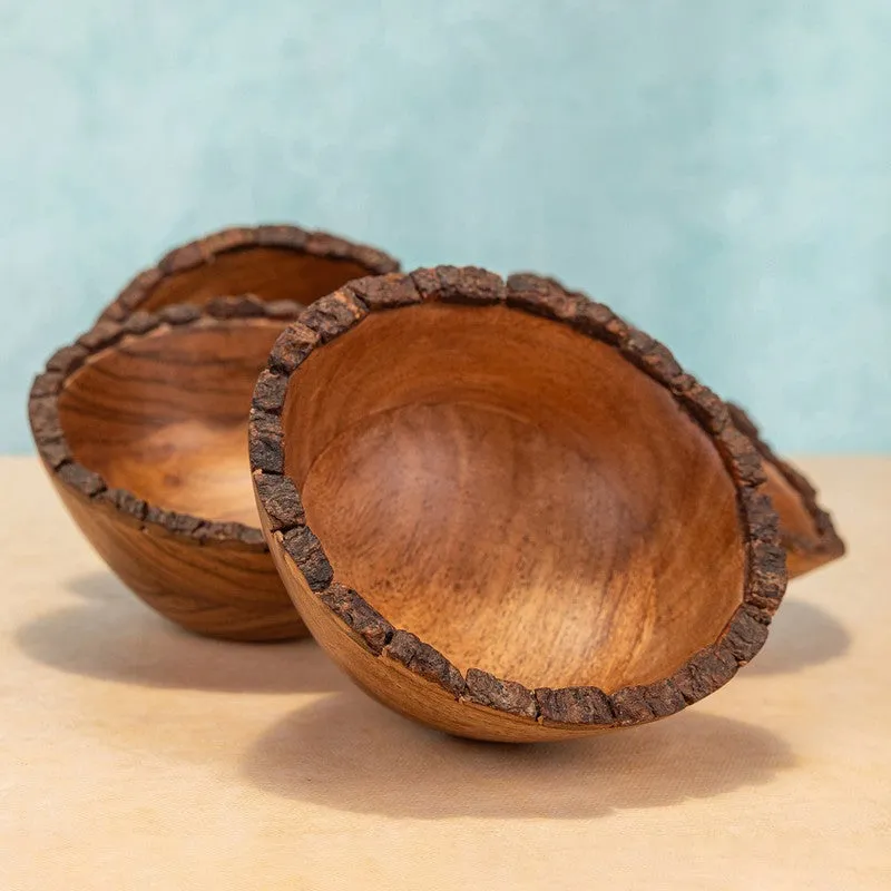 Grain Glow Rustic Snack Bowl - Set Of Four media 4