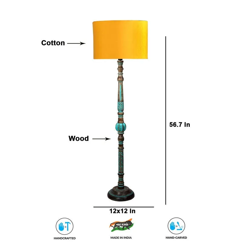 HaloCylinder Light Floor Lamp (Yellow) media 8