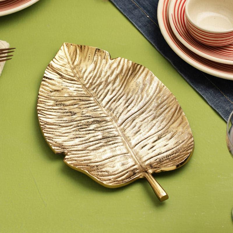 Hora Leaf Aluminum Platter media 3