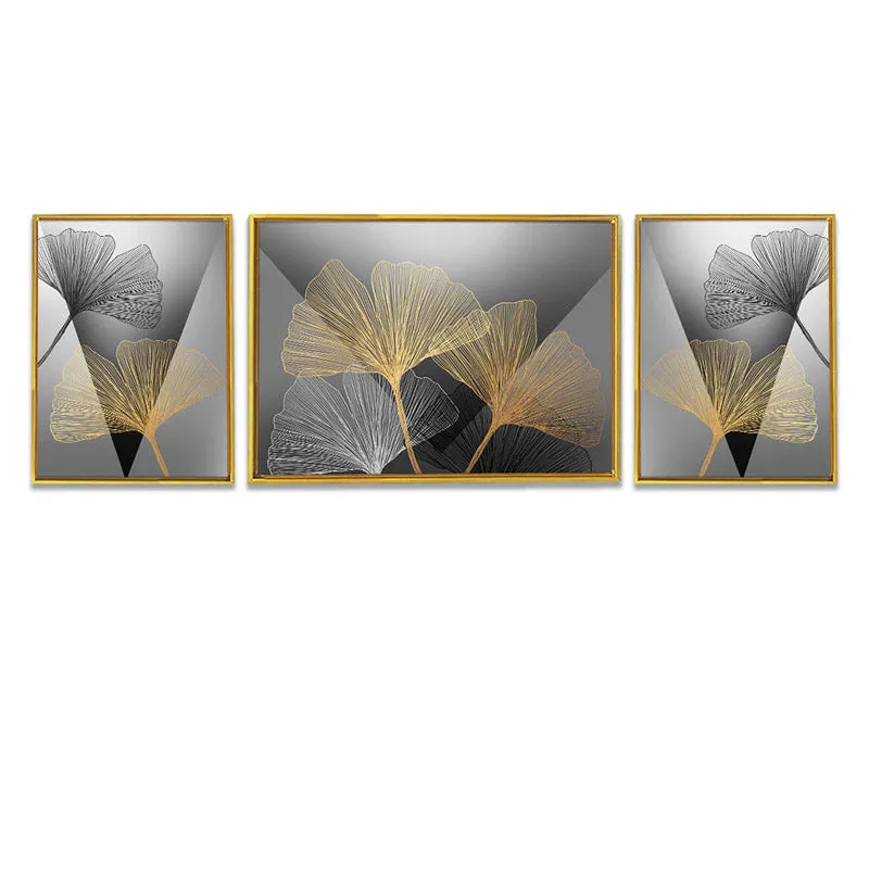 Tori Cotton Canvas Wall Art - Set Of Three media 3