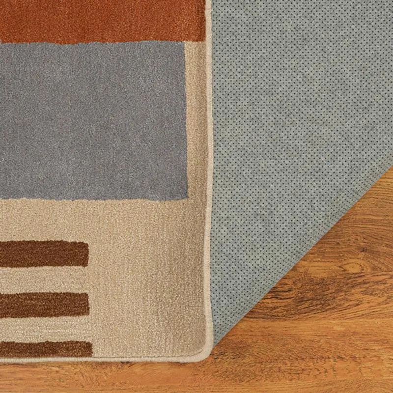 Melantho Hand Tufted Geometric Wool & Nylon Carpet - Grey media 5