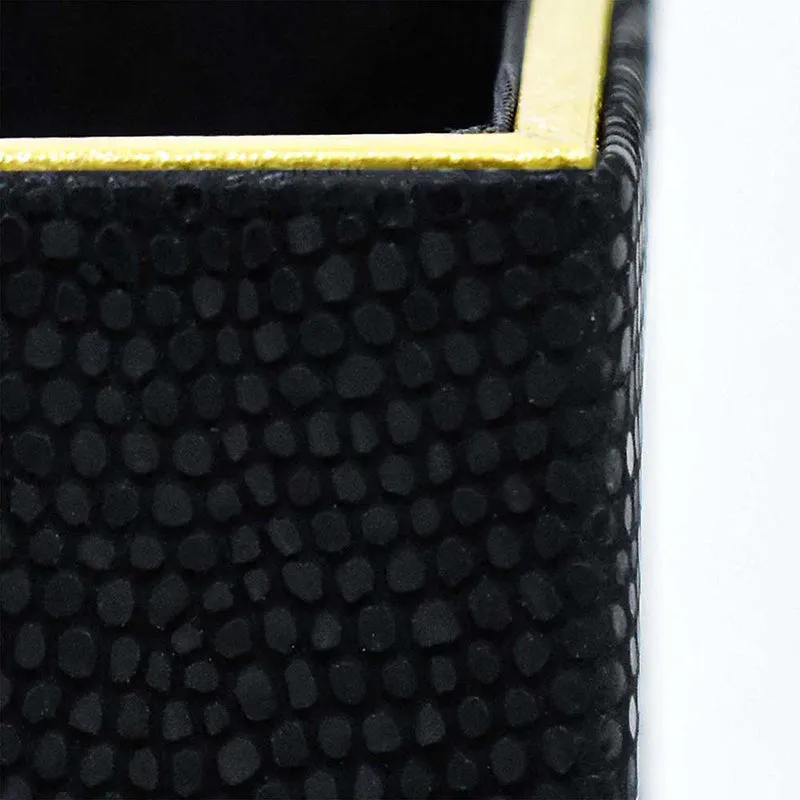 Tisquo Faux Leather Pen Stand - Black media 7