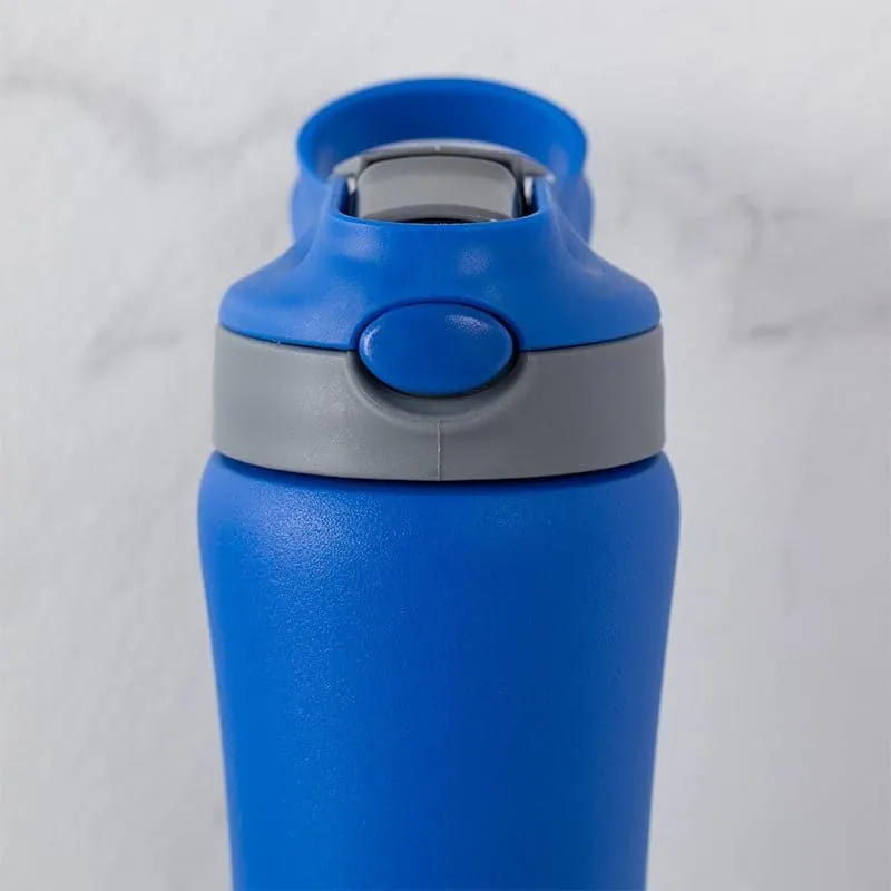 Handy Quench Hot & Cold Thermos Water Bottle (Blue) - 750 mL media 5