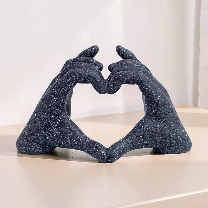 Galaxy Heart Showpiece - Black media 1
