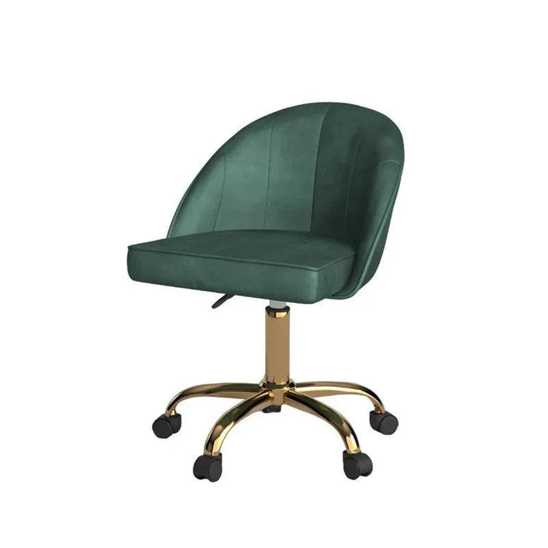 Opulon Metal Office Chair - Green media 4