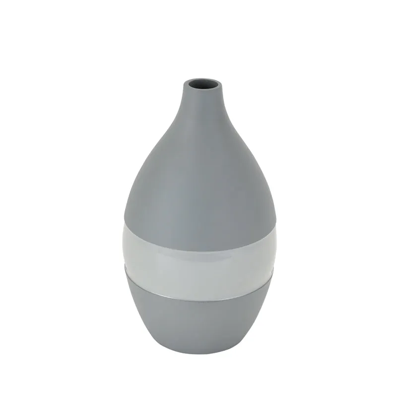 Yato Enamel Vase (Grey) - Large media 3