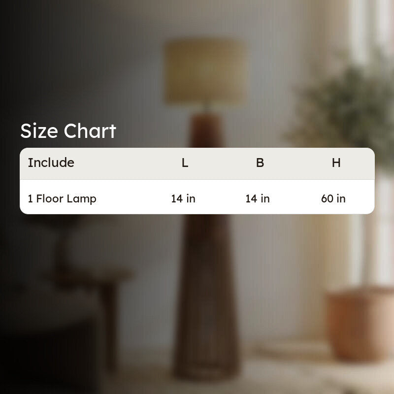 Resplend Wooden Floor Lamp media 10