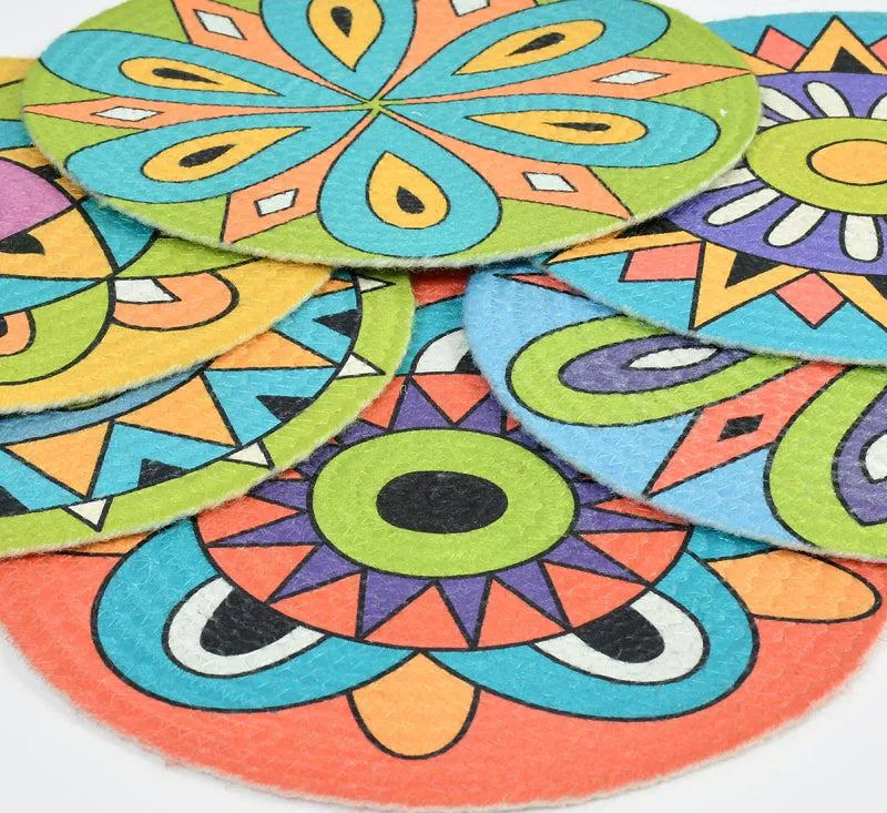 Jovie Round Placemat - Set Of Six media 4