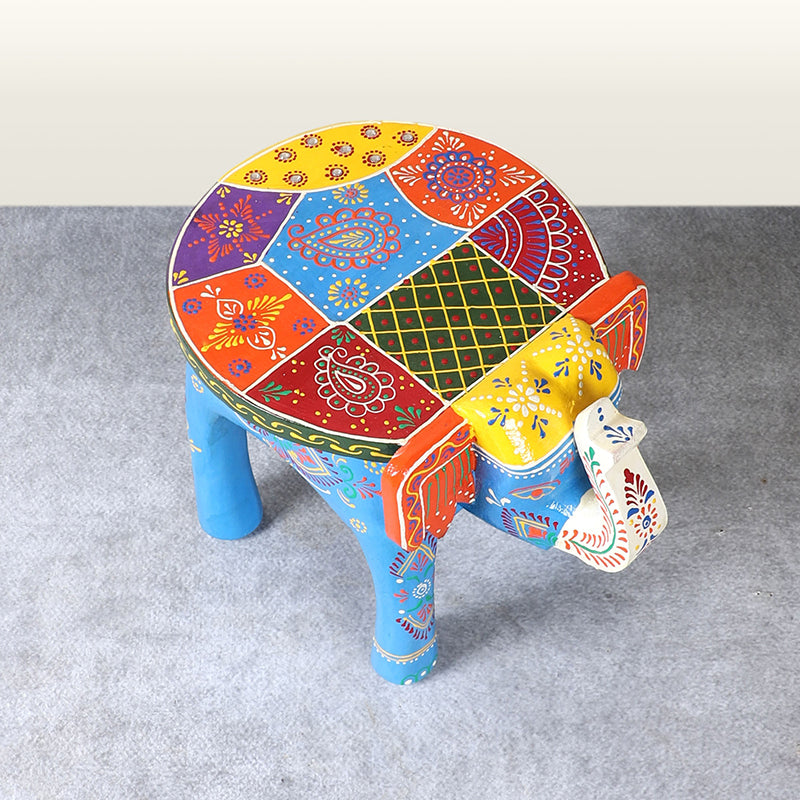 Regal Hastina III Mango Wood Stool media 4