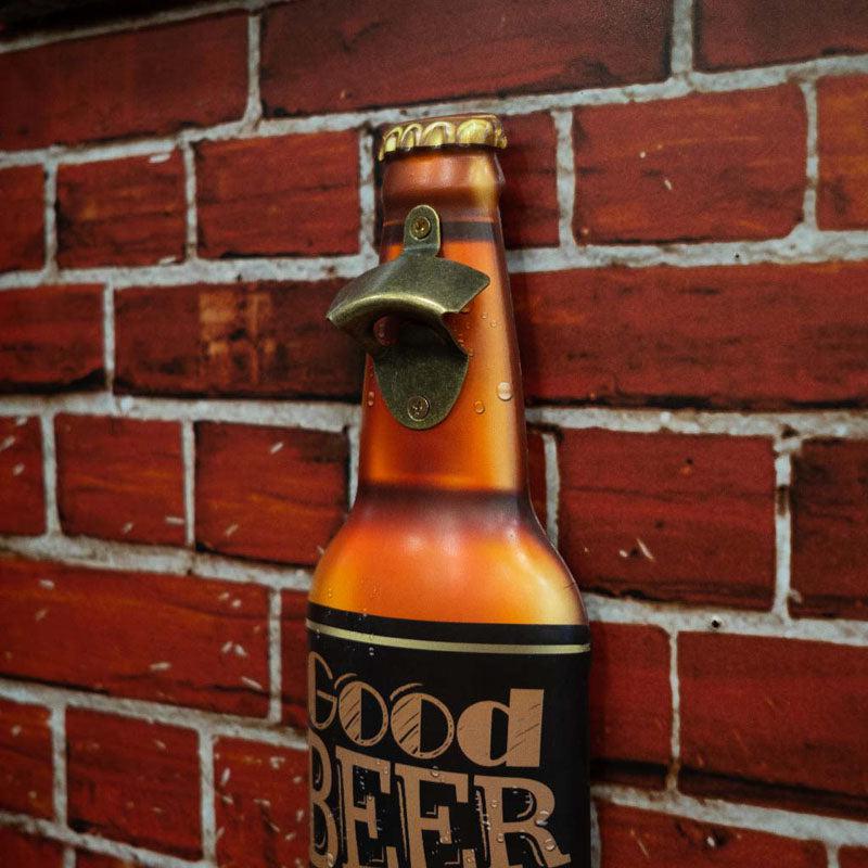 Good Beer With The Friends Bottle Opener media 3
