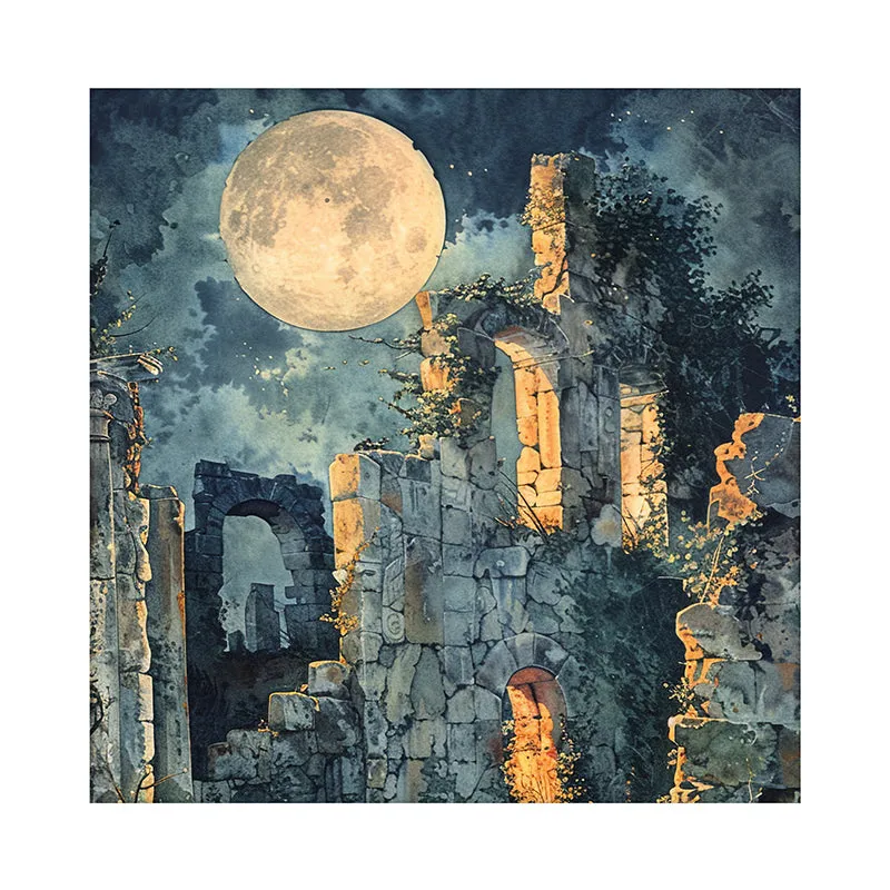 Ruins Of Past Canvas Wall Art media 3