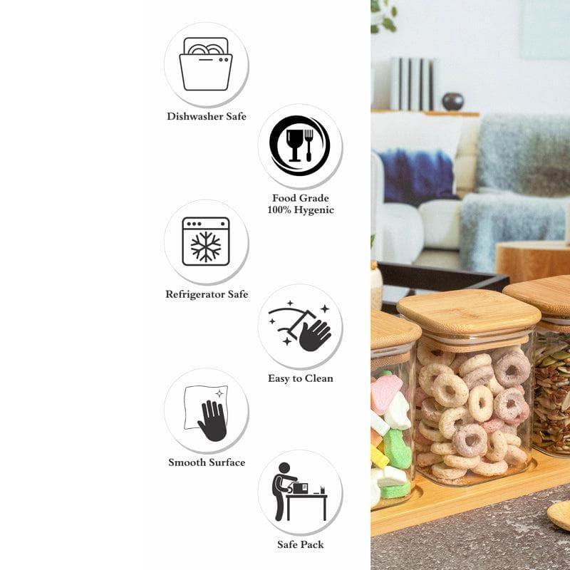 Eloise Jar With Tray (230 mL Each)- Four Piece Set media 5
