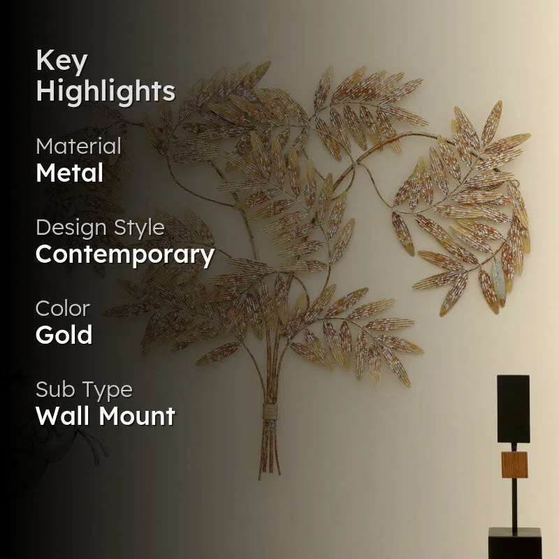 Leafy Land Metal Wall Accent media 2