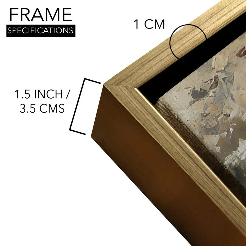 Heritage Walk Canvas Wall Painting With Frame media 6