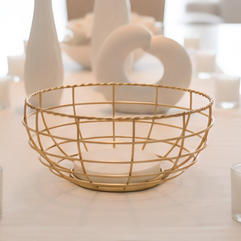 Orbit Fruit Basket - Gold media 3