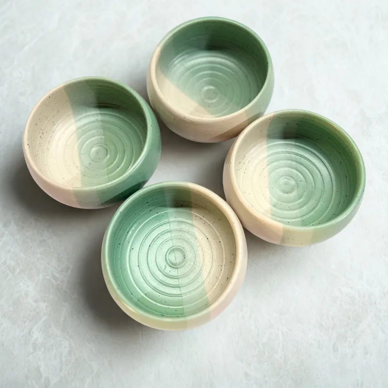 Cera Stripe Snack Bowl  - Set Of Four media 1