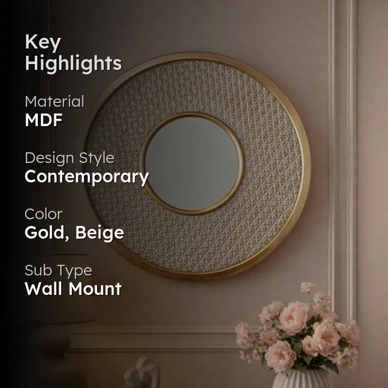 The Halo MDF Wall Mirror media 2