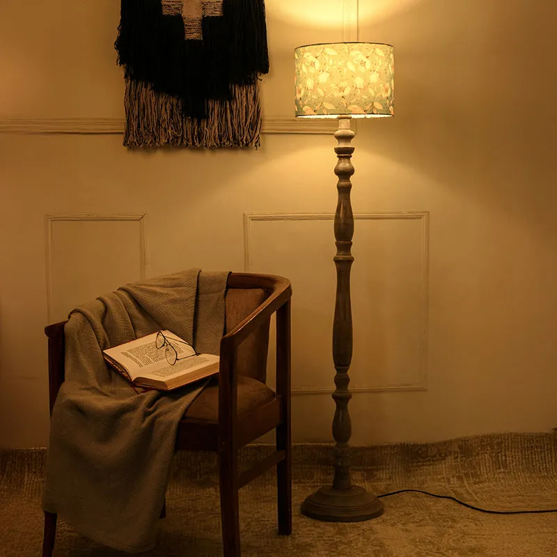 Hewn Bleu Flora Floor Lamp media 1