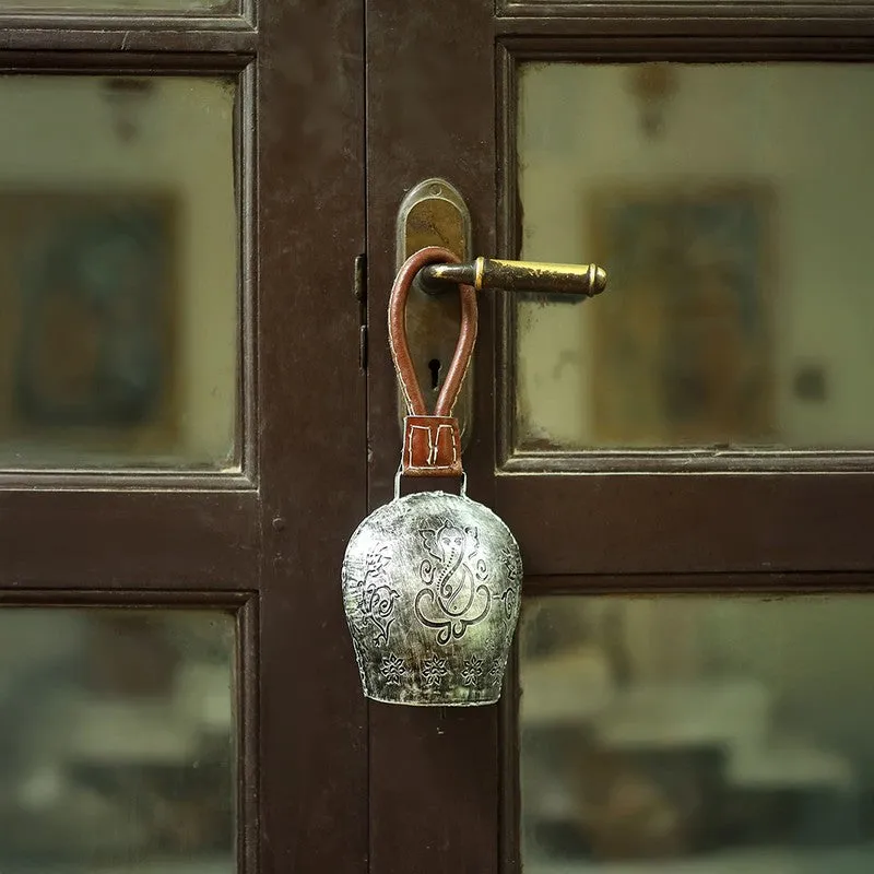 Bellique III Decorative Hanging Bell (Silver) media 4