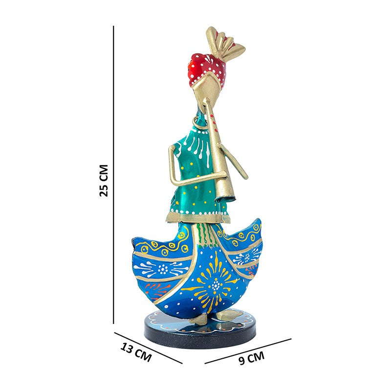 Folk Gana Musician Handpainted Showpiece media 9