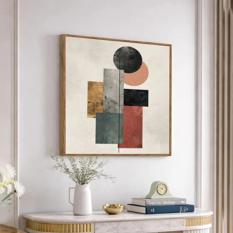 Painted Persona Canvas Wall Art With Frame media 5