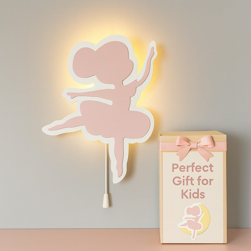 Twinkle Ballerina Battery Operated MDF Wall Lamp media 4
