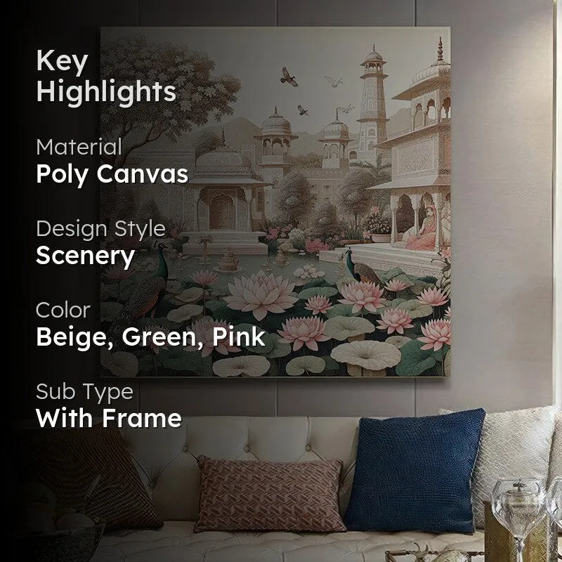 Natural Heritage Poly Canvas Wall Painting media 2