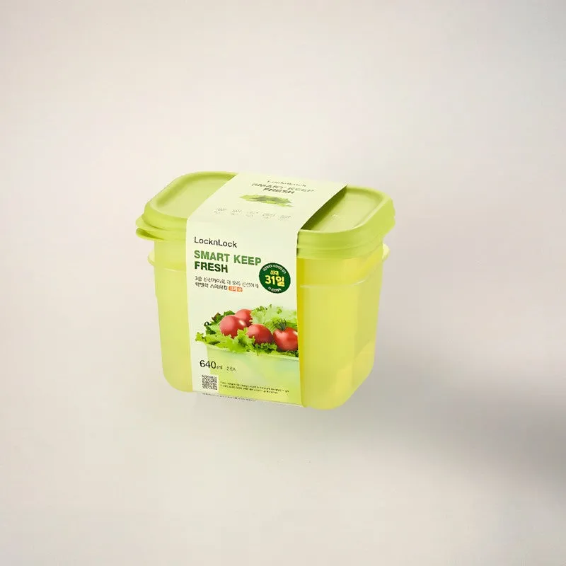 Elvya Compact Container (640 mL Each) - Set Of Two media 6