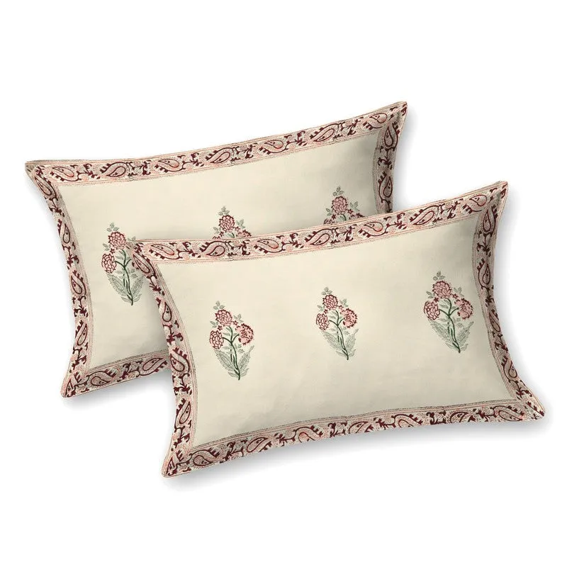 VirasatFloral Cotton Bedsheet - 200 TC media 4