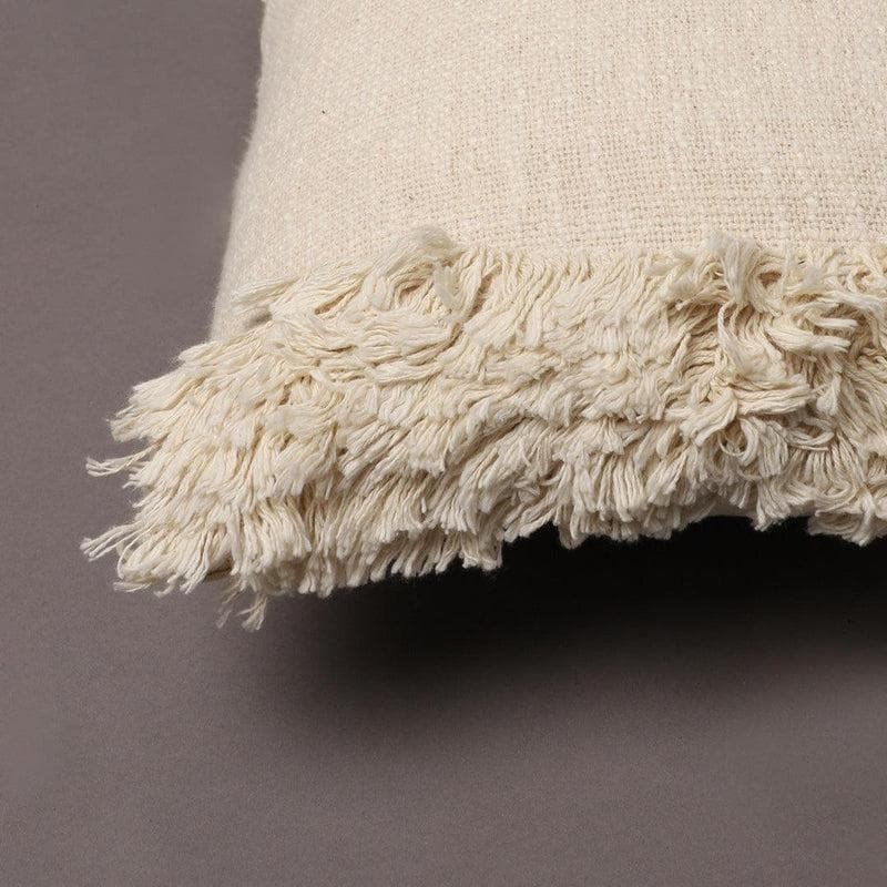 Hasha Ivory Tufted Cushion Cover media 7