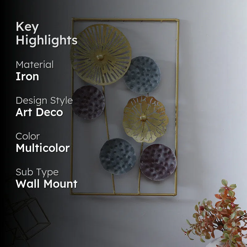 Flower Space Iron Wall Accent media 2