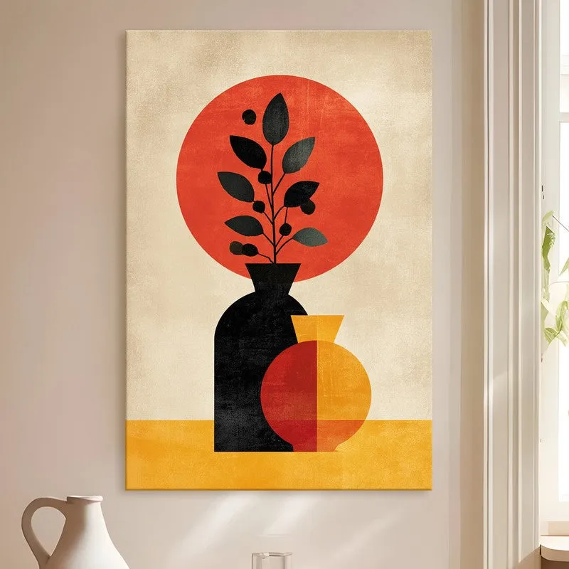 Balanced Shapes Still Life Canvas Wall Art media 4