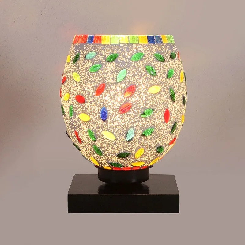 Rayen Mosaic Glass Table Lamp - Multicolor media 6
