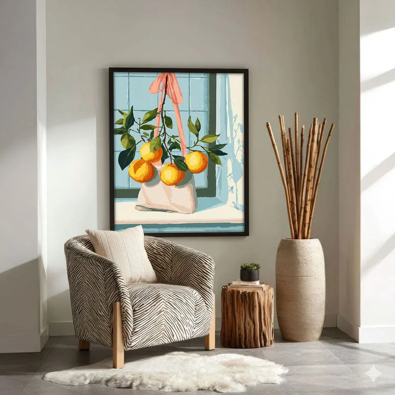 LimeLight Canvas Wall Painting - Black Frame media 4