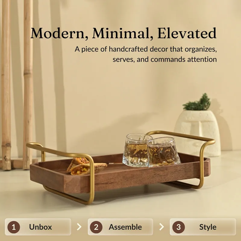Ashvale Wood Serving Tray media 12
