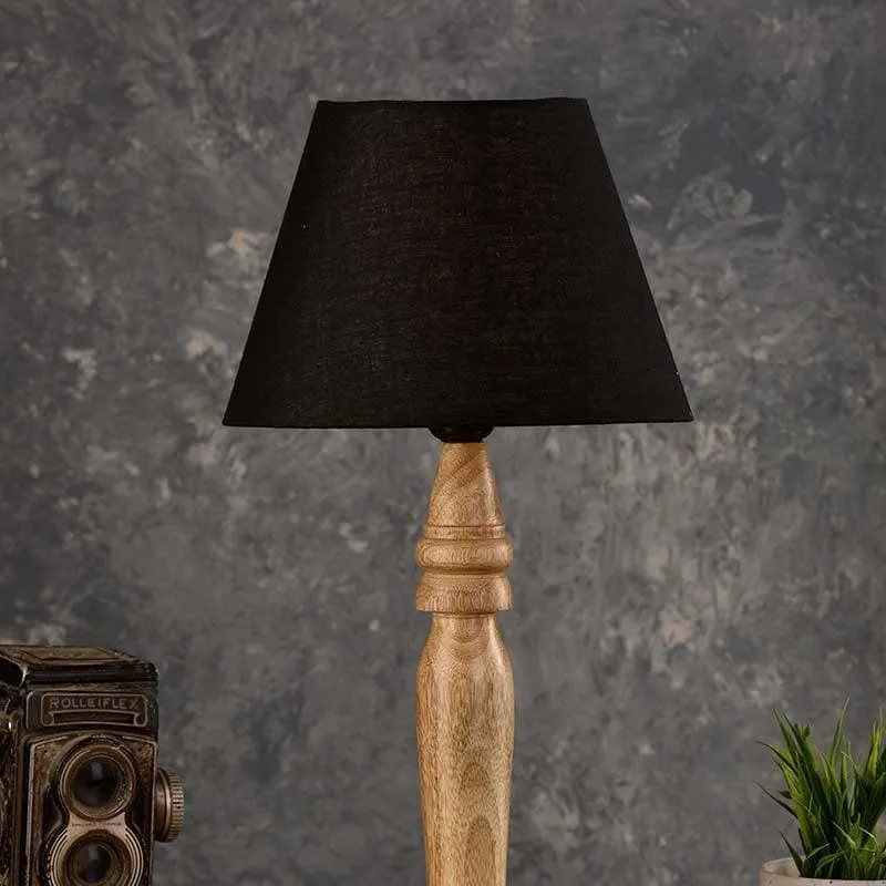 Royal Fabric Table Lamp - Black media 3