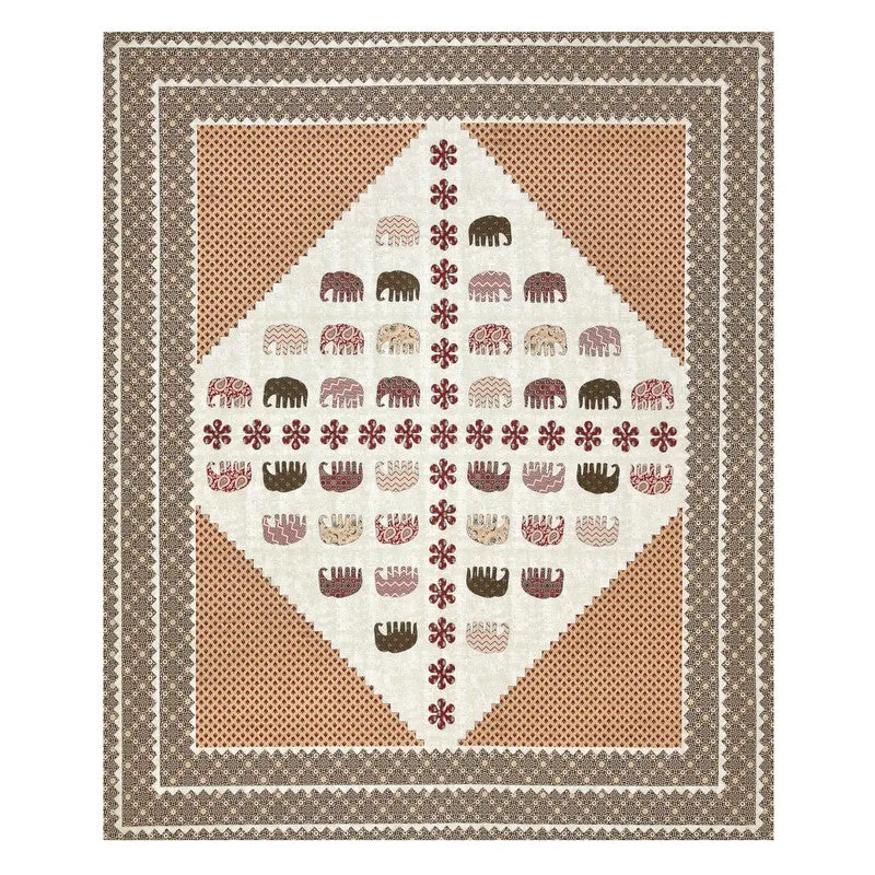 Rajsi Rang Cotton Bedsheet (Brown) - 160 TC media 3