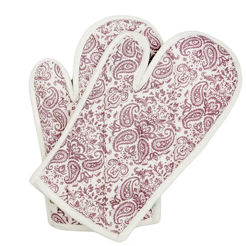 Swayam Tapsi Kitchen Gloves (Pink) - Set Of Two media 7