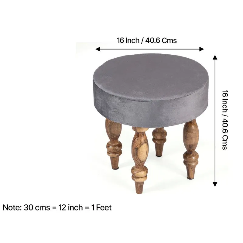 Rynex Sheesham Wooden Bench - Grey media 10