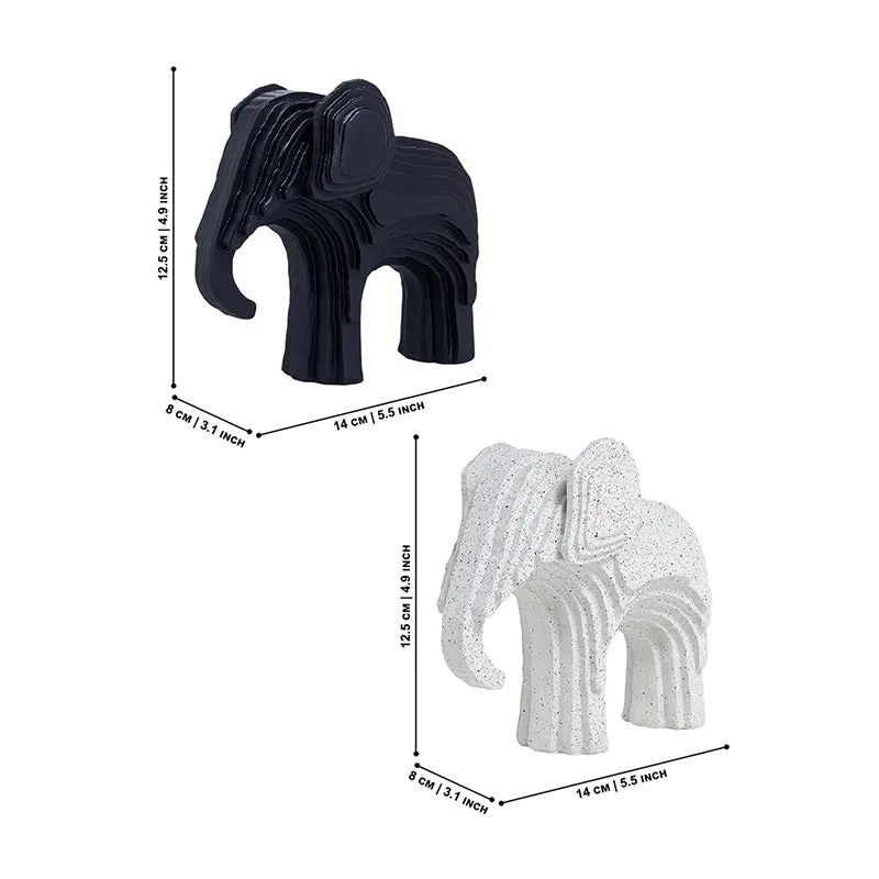 African Tuskers (Black, White) - Set Of Two media 8