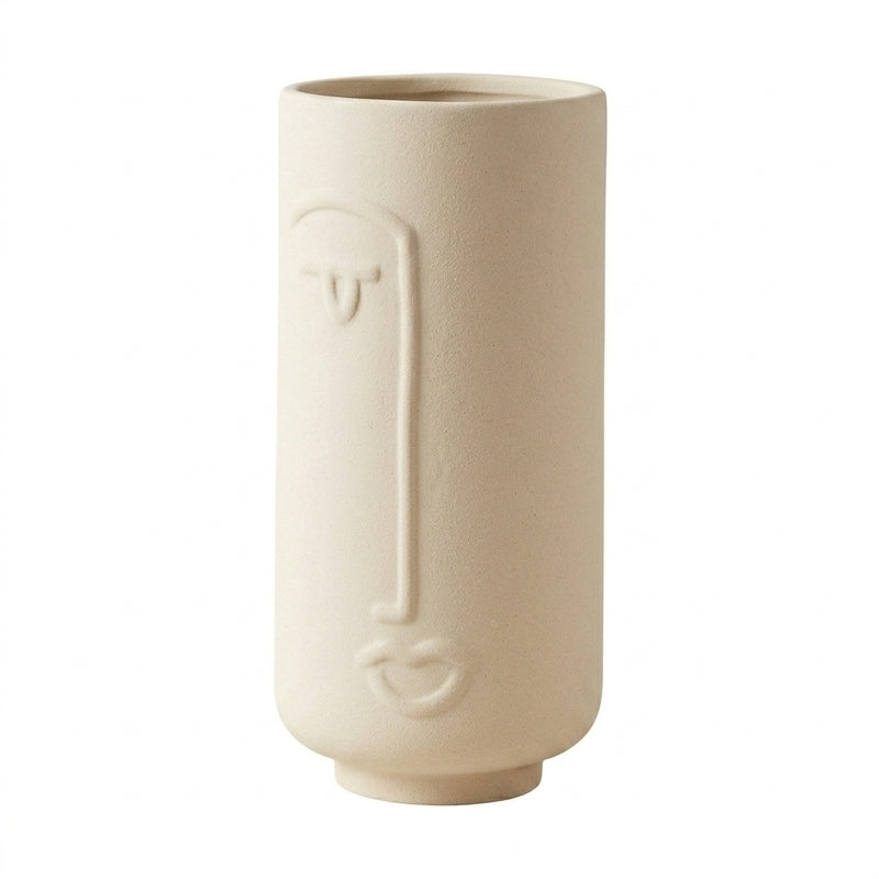 Ada Face Vase - White media 5