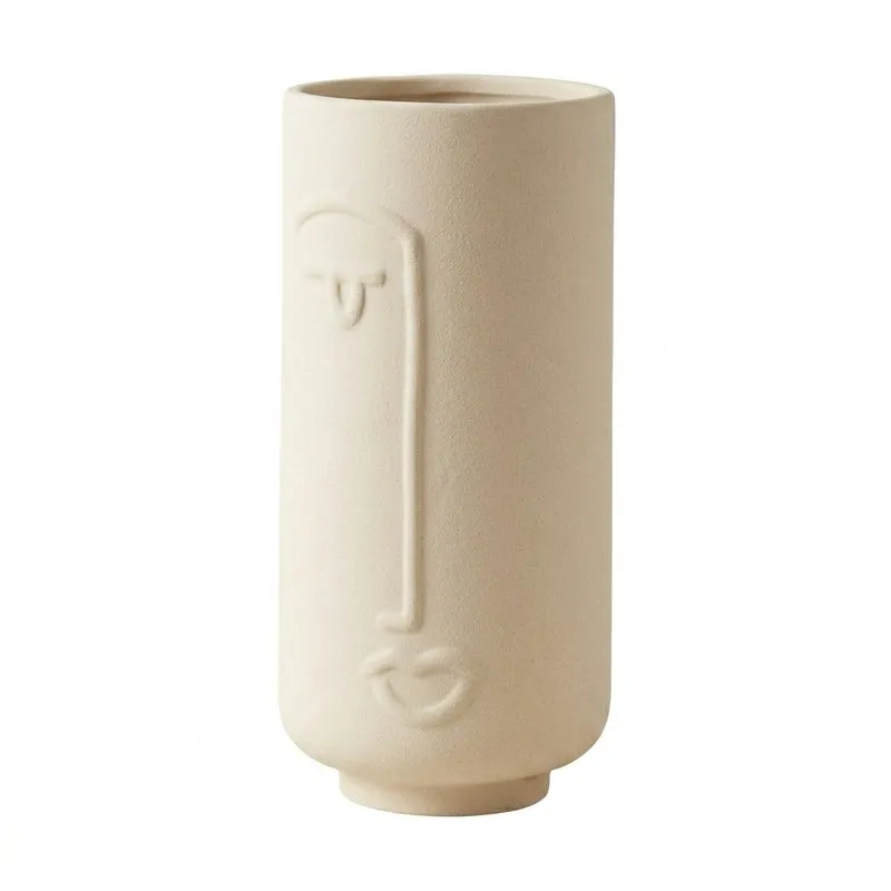 Ada Face Vase - White media 5