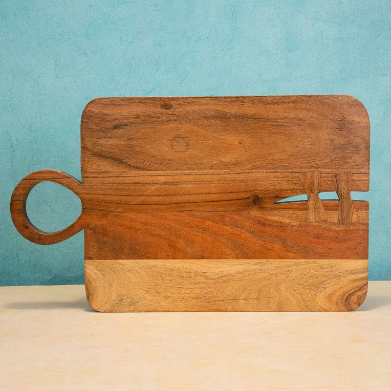TimberArc Wood Kitchen Chopping Board media 3