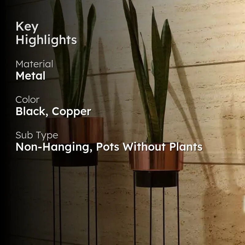Keep it Copper Planter- Set Of Two media 2