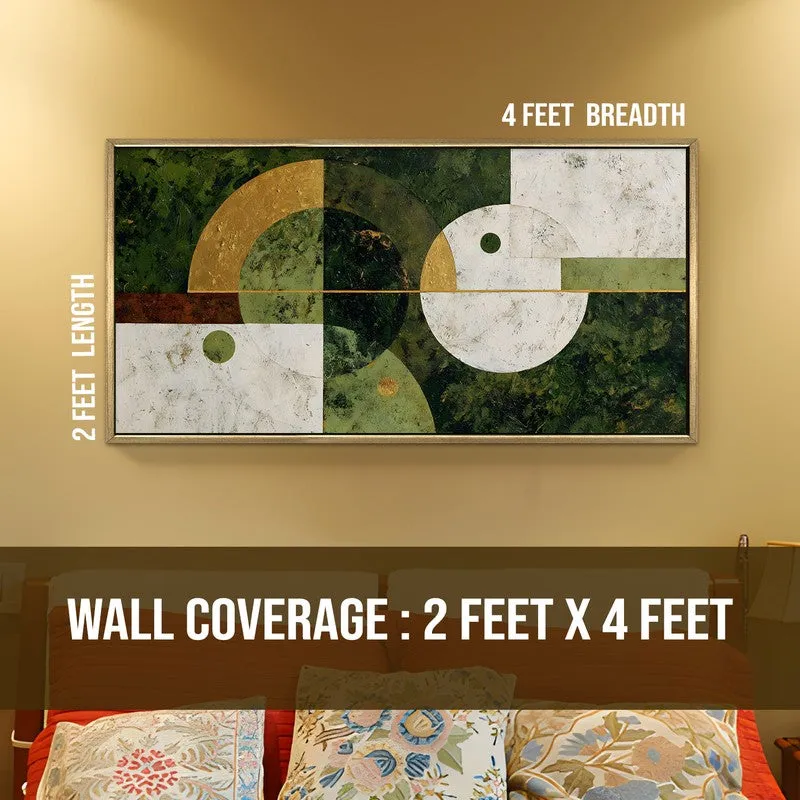 Sage Spiral Canvas Wall Art media 8