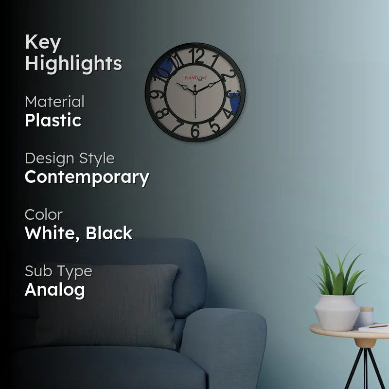 Govik Sweep Silent Wall Clock media 2
