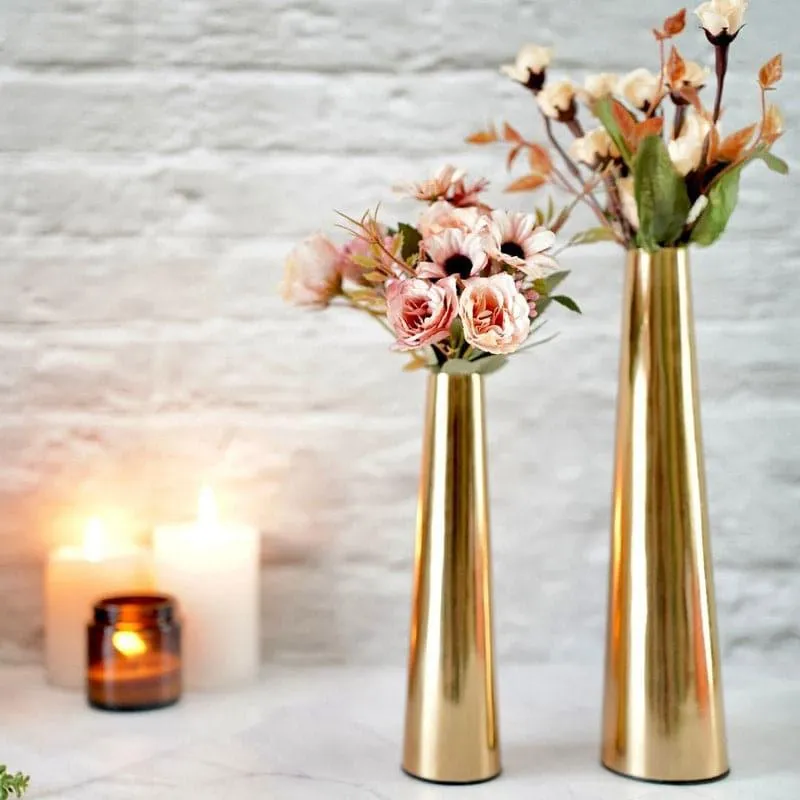 Groffa Metal Vase - Set Of Two media 1