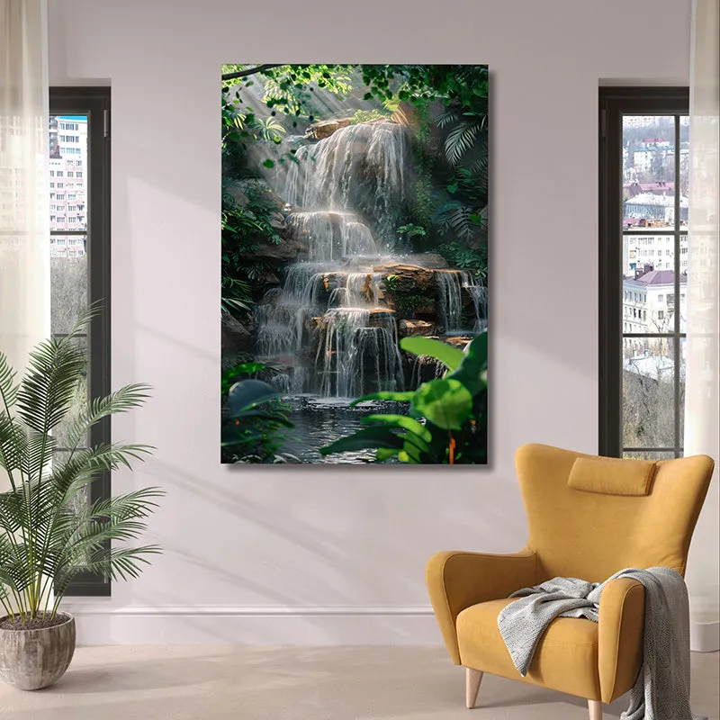 Dappled Cascades Wall Art media 1