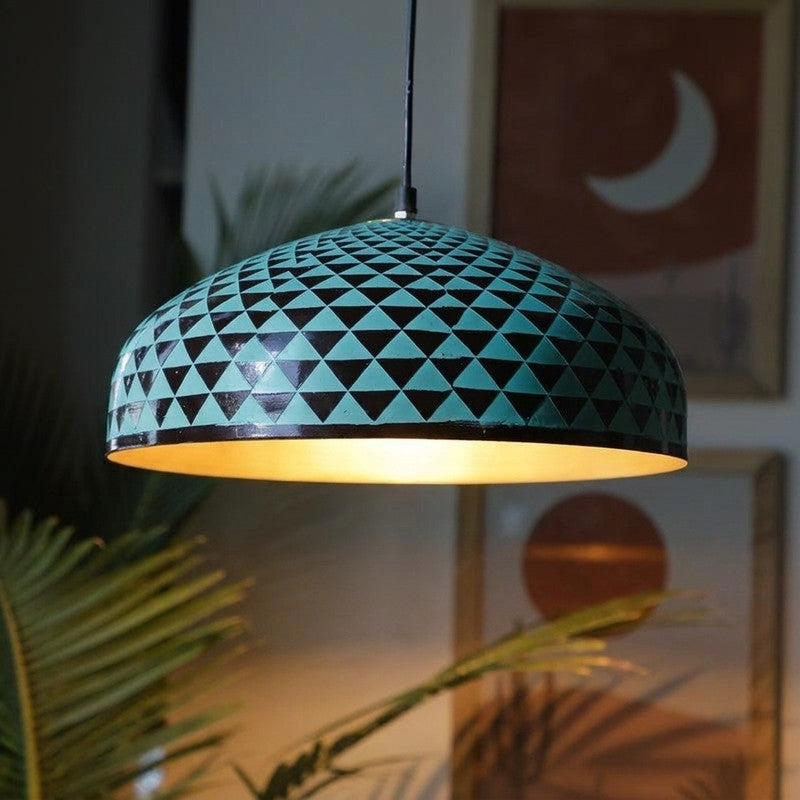 Orange Tree Plato Steel Ceiling Lamp