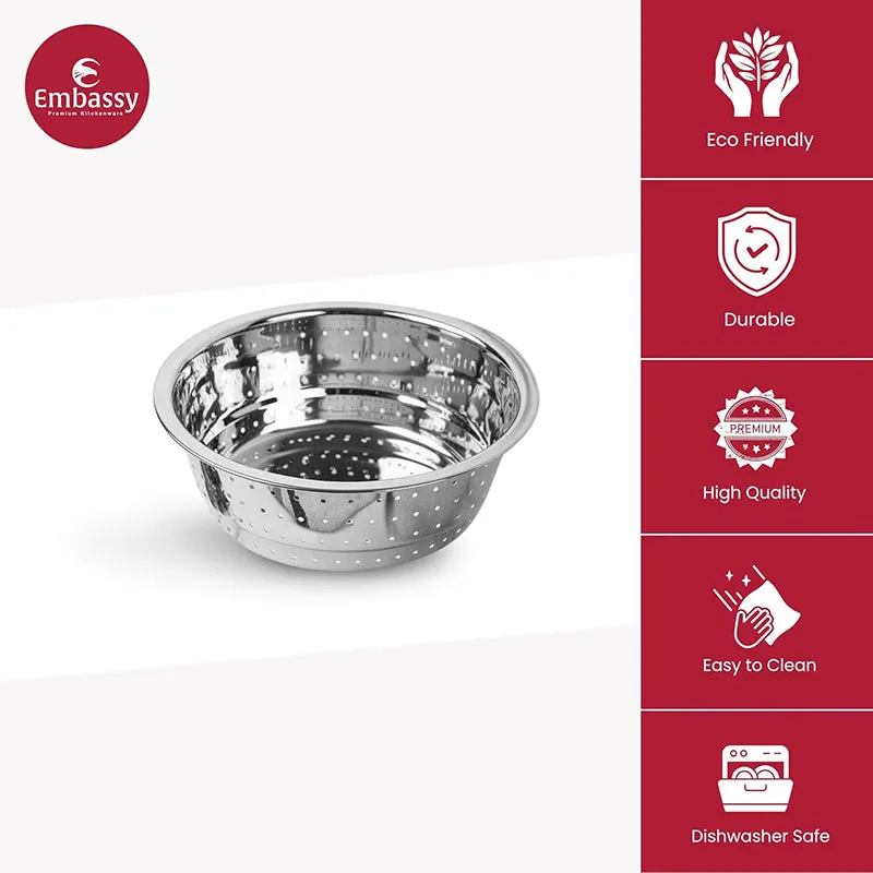 Drizzle Drain Stainless Steel Strainer - 28 CM media 6